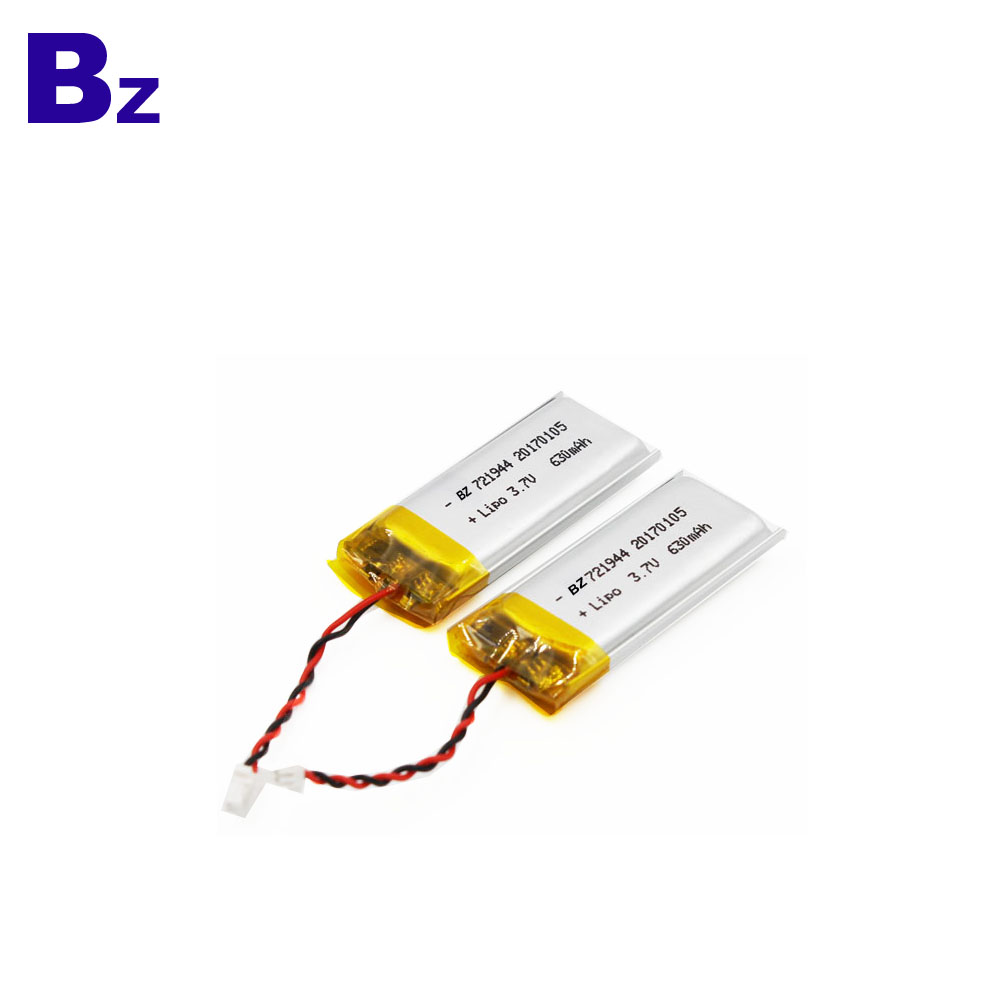 721944 630mAh KC Certification Lipo Battery