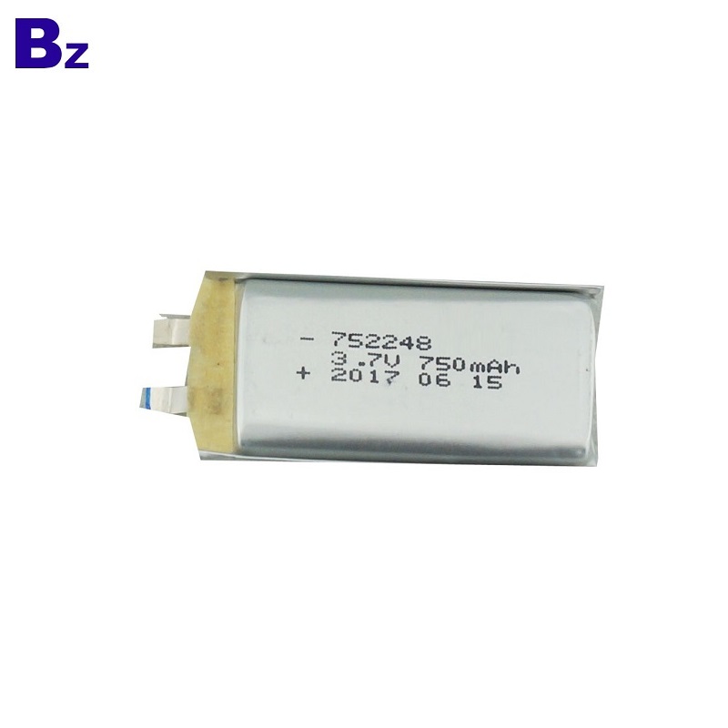 752248 750mAh 3.7V LiPo Battery