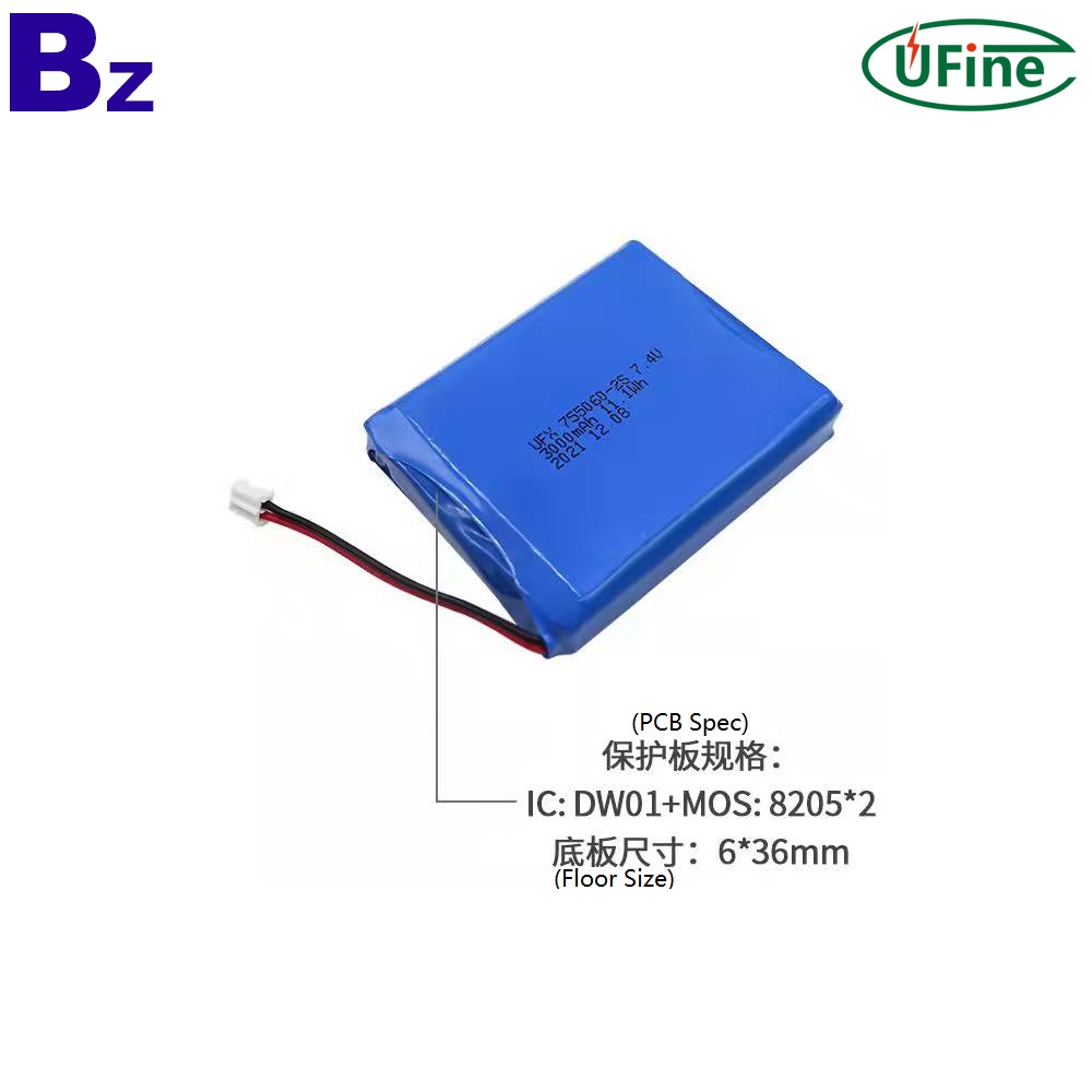 755060-2S_7.4V_3000mAh_Lithium-polymer_Battery-3