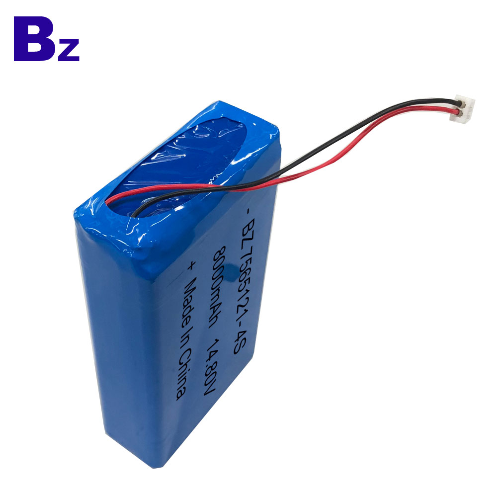 14.8V 8000mAh Rechargeable Polymer Li-ion Battery