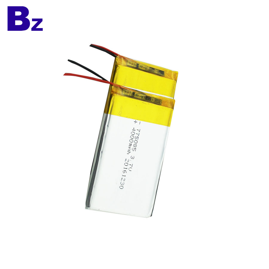 4000mAh 3.7V Polymer Li-Ion Battery