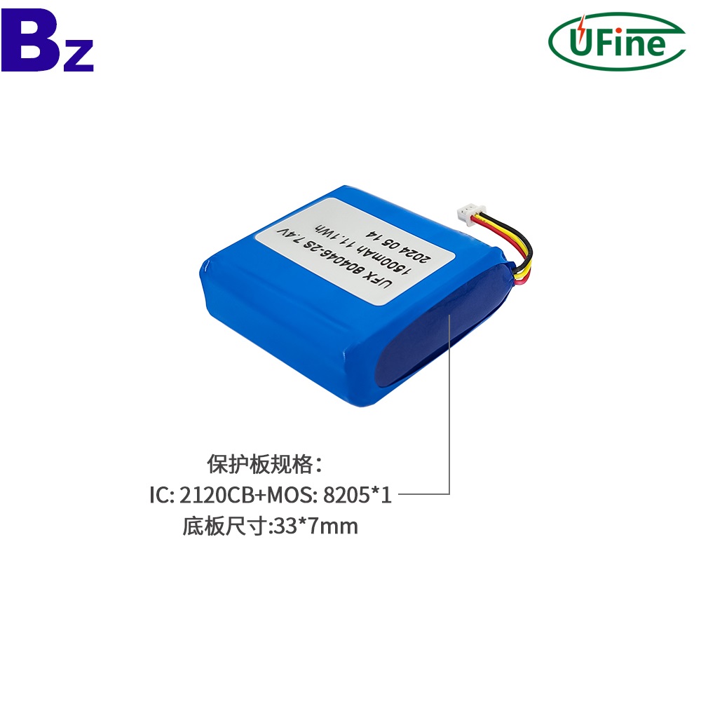 1500mAh Battery with PCM Protection