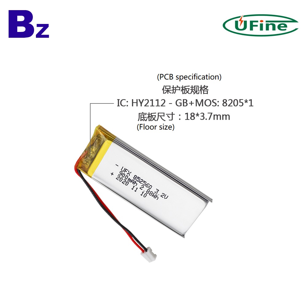 852560_900mAh_3.2V_lithium_polymer_battery_3