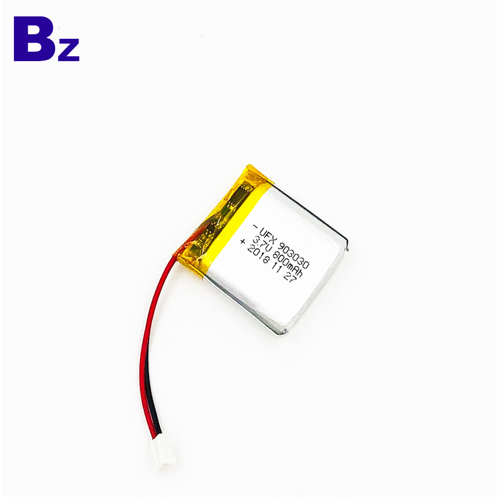 903030 800mAh 3.7V Li-Polymer Battery 